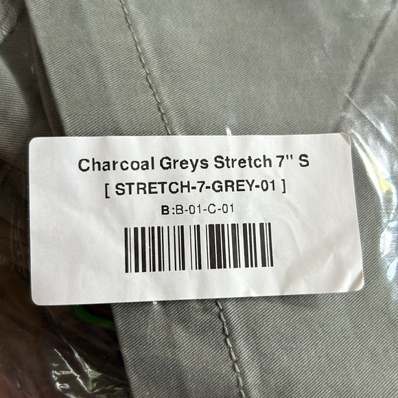Bear Bottom 7” S Stretch Charcoal Grey - Picture 5 of 5